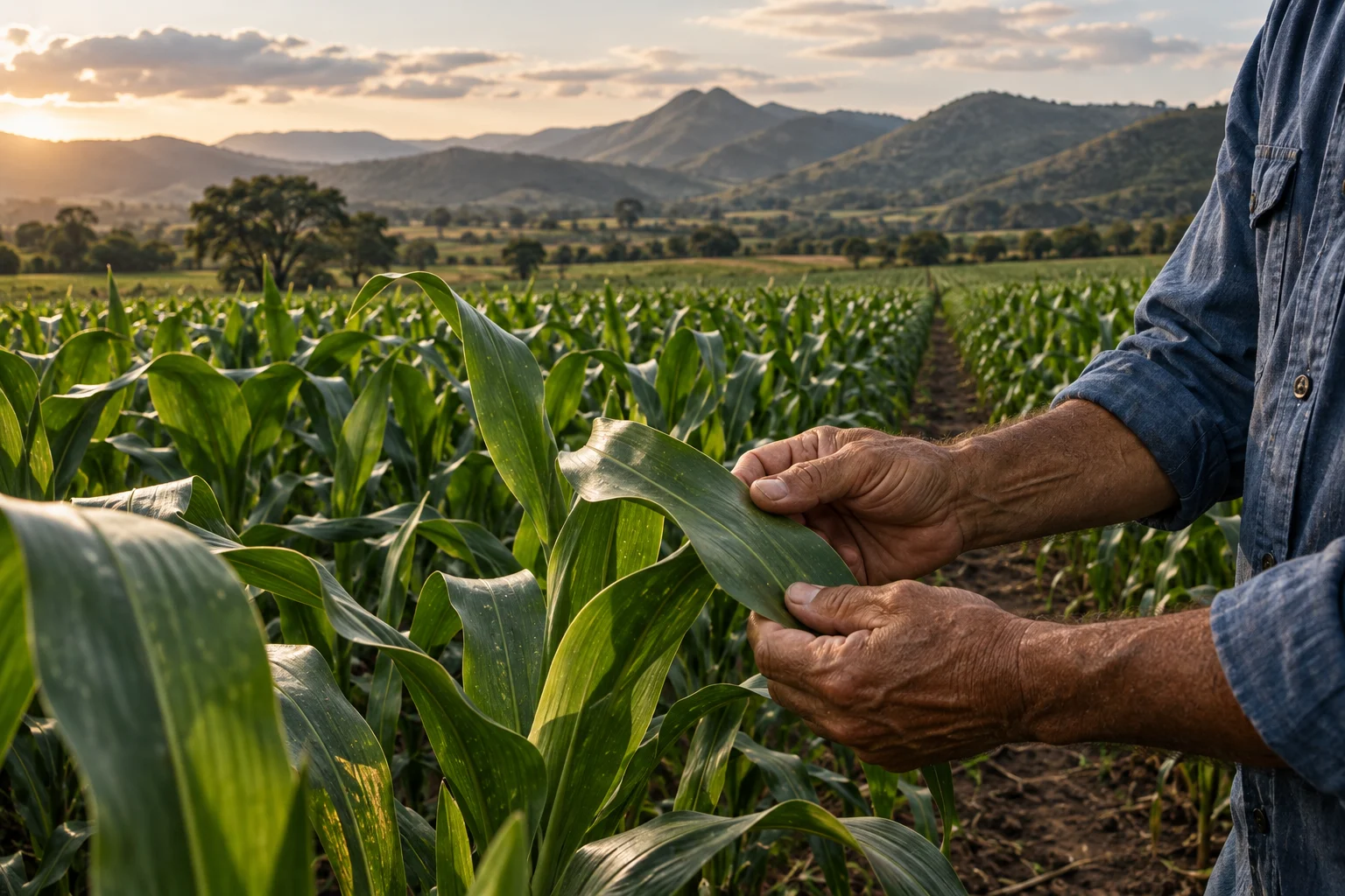 Cultivos en el campo..